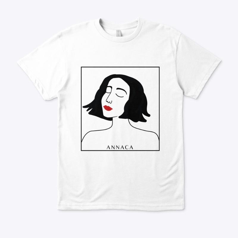 Red Lips White Tee